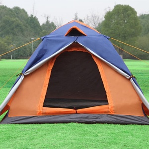 Pop up pique-nique de camping en plein air à une touche en nylon d'oem nomade moustiquaire léger moderne de luxe plus grande tente de camping - Product Image 4