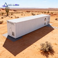 Conteneur de minage refroidi par liquide pour ferme de minage ASIC, hébergement pour la production de Bitcoin
