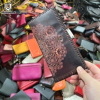 A10 Marke Leder und PU Markenlose Hochwertige Großhandels-Geldbörse Gebraucht Second Hand Großhandel Premium Gebraucht Unisex