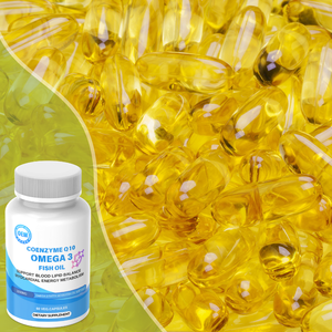 OEM <span class=keywords><strong>Coenzyme</strong></span> <span class=keywords><strong>Q10</strong></span> Softgel Capsules - 900mg Oméga-3 de haute pureté pour la santé cardiaque, le métabolisme énergétique et le soutien antioxydant, Vitamine - Product Image 2