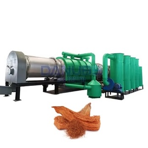 Four de carbonisation de grande capacité pour la fabrication de charbon de bois de chicha à partir de sciure de bois et de biochar - Product Image 1