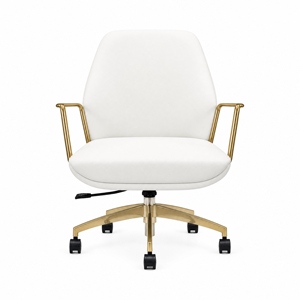 Compact Sleek Ergonomic <b>Desk</b> Seat | <b>Mini</b>-Size Minimalist Adjustable Computer Chair for Home Study Bulk Wholesale - Product Image 1