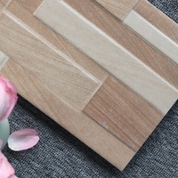 Tuiles de Revêtement Mural en Briques de Céramique Mat Émaillée d'Extérieur Design Désuet pour Vente en Gros