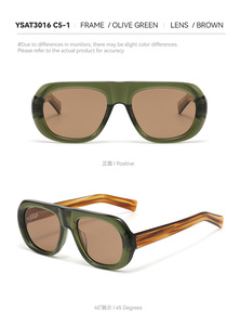 Gafas <span class=keywords><strong>de</strong></span> Sol Shoneray SP-AS26008 <span class=keywords><strong>de</strong></span> Alta Calidad 2026, Monturas <span class=keywords><strong>Grandes</strong></span>, Logotipo Personalizado, Acetato <span class=keywords><strong>de</strong></span> Lujo, Lentes Polarizadas UV 400 TAC, Montura Completa - Product Image 4