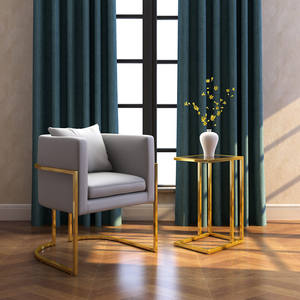 Vrijetijdsbesteding Moderne Designmeubelpoten Luxe Chaise Lounge Stoel Roestvrijstalen Woonkamerstoel - Product Image 3