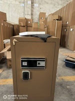 Coffre-fort antivol dissimulé avec lecteur d'empreintes digitales, code électronique et serrure à clé, pour une ou deux portes, idéal pour bijoux et argent – Fournitures d'usine
