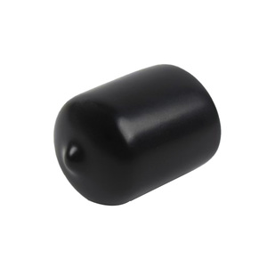 Vinyl cách điện mềm bảo vệ niêm phong phụ kiện đường ống đen ống tròn cao su End mũ - Product Image 3