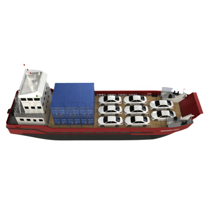 Grandsea 65m LCT Vessel Container Cargo