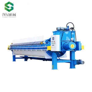 Automatic Circular High Pressure Filter Press Hydraulic Pressing for Waste Water Sewage Sludge Dewatering