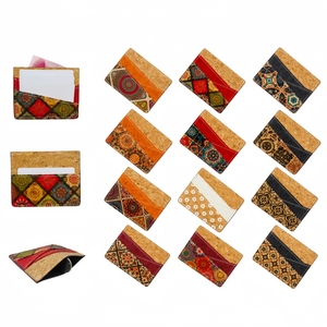 Vendita all ingrosso <span class=keywords><strong>Porta</strong></span> <span class=keywords><strong>carte</strong></span> portafoglio in Sughero naturale stampa logo personalizzato <span class=keywords><strong>porta</strong></span> carta <span class=keywords><strong>di</strong></span> <span class=keywords><strong>credito</strong></span> sottile minim - Product Image 1