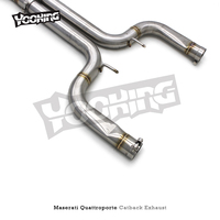 Échappement Catback Valvetronic Performance AUTO pour Maserati Quattroporte 3.0T 2013-2016 tuyau d'échappement en acier inoxydable