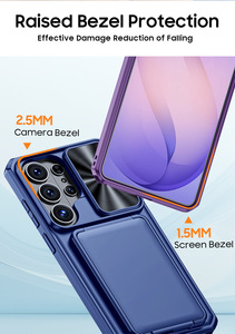 Nuevo Estuche Tipo Cartera con Ventana Deslizante para <span class=keywords><strong>Samsung</strong></span> Galaxy S26U, con Ranuras para Tarjetas, Soporte y Cubierta Trasera Antigolpes para Galaxy S25Ultra - Product Image 6