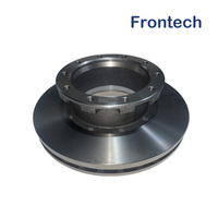 Disque de frein de camion robuste avec revêtement pour VOLVO FH 480 520 500 540 440 460 3092710 20515093 Veco Alexander Dennis Prevost