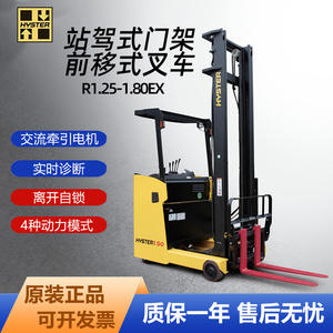 Montacargas Eléctrico Hyster de 1.5 Toneladas, Centro de Carga de 500 mm, Operación Sentado, Neumáticos de Poliuretano, Uso en Interiores - Product Image 3