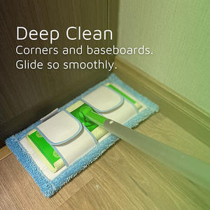 Adatto per spazzatrice <span class=keywords><strong>Swiffer</strong></span> Mop piatto di ricambio accessori in tessuto panno di ricambio per mocio asciutto e bagnato in fibra Ultra Fine - Product Image 5