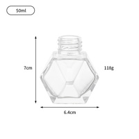 Nouvelle Arrivée Diffuseur de Parfum d'Ambiance de Luxe en Verre 50ml 100ml Bouteille Vide Unique avec Bouchon en Liège et Bâtonnets