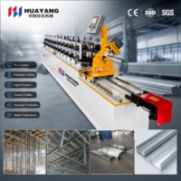Machine automatique de profilage à froid pour montants et rails métalliques en C, pour la production de profilés légers en C pour cloisons sèches avec contrôle PLC