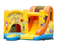 Videur gonflable de jardin de temps de fête d'Orient Inflatables combiné avec la glissière