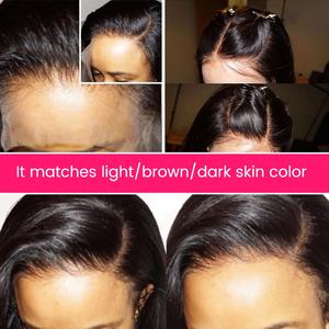 Perruque Full Lace en Vison Cheveux Péruviens Attachés à la Main avec des Cheveux de Bébé 12 "16" 20 "30" Options de Longueur - Product Image 4