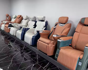 เก้าอี้นั่งปรับระดับได้เพื่อสุขภาพ พร้อมระบบนวด สำหรับรถยนต์ VIP ระดับหรู - Product Image 1