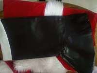 Ensemble de costume de Père Noël de luxe en velours épais, taille plus, tenue de Noël avec chapeau, barbe, ceinture et bottes pour fête de fin d'année, cosplay M/XL/3XL