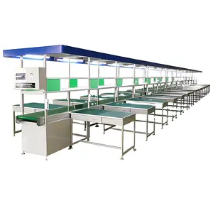 Longen Material Handling Conveyor PVC/PU/Stainless Steel Belt Conveyor for Processing Industry