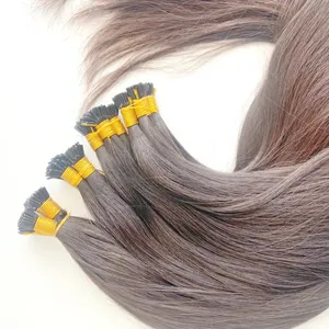 Nauture Blond Raw Virgin Cuticle Aligned Hair Natural Wave Fea Tip Hair Extensions