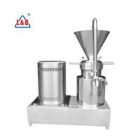 Moulin colloïdal en acier pour le traitement des aliments, type humide, pour le broyage de légumes et de fruits frais, pour la moutarde/la sauce au canard, mélangeur homogénéisateur en acier