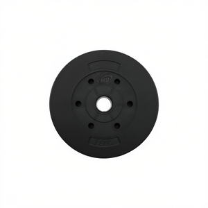 Eco-Friendly <b>Small</b>-Hole 7.5kg Barbell <b>Weight</b> Plates - Product Image 1