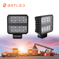 CISPR 25 80W BRTLED BLW1605S 9-36V Lampe de travail LED Faisceau large 100 degrés Anti-vibration IP68 Étanche 8267LM