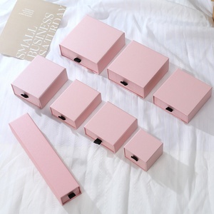 Jewelry <b>Black</b> Carton Custom Paper <b>Boxes</b> Elegant <b>Black</b> Kraft Paper Jewelry <b>Gift</b> Box with Sponge Suitable for Necklaces - Product Image 6