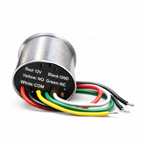 Bouton de sortie infrarouge en acier inoxydable, interrupteur de déverrouillage de porte sans contact, 12V 24V, étanche IP67, capteur de contrôle d'accès 10-20m