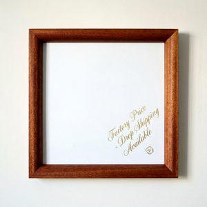 Paradise Craft Modern Minimalist Eco-friendly Handmade Durable Wooden <b>Photo</b> <b>Frame</b> Natural Brown Rectangle <b>Wall</b> Art Display - Product Image 1
