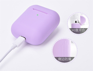 Nouveau casque étui casque Coversplit conception séparée <span class=keywords><strong>coque</strong></span> en silicone souple mince pour <span class=keywords><strong>Airpods</strong></span> 1ère/<span class=keywords><strong>2</strong></span>ème génération - Product Image 4