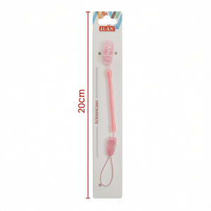 Cordón para chupete Ilan, modelo Spring, color rosa, 20 cm, accesorio para alimentación de bebés - Product Image 1