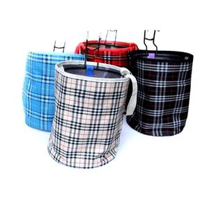 Hot selling waterproof portable folding bike basket bicycle front basket with handle cloth bicycle basket