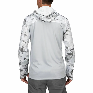Custom Sublimation Upf50+ Fishing Wear Breathable Quick Dry Fishing Shirts <strong>Lightweight</strong> Recycled Long Sleeve Fishing <strong>Hoodie</strong> - Product Image 3