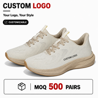 Chaussures de sport athlétiques légères et respirantes à lacets pour l'été, personnalisables OEM/ODM, avec logo de marque privée, vente en gros directe usine