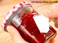 Étiquettes amovibles pour aliments congelés en pot, faciles à décoller - Étiquettes de stockage pour aliments congelés qui ne laissent aucun résidu collant après utilisation