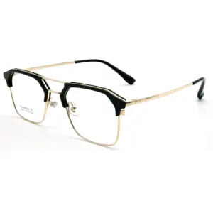 2020 Fashion Rimless Titanium Driving Glasses Classic Cool Black Mens Aviation Polarized Glasses