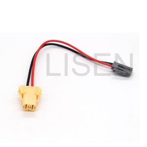 2-poliger gelber und grauer Auto-Stecker Elektronischer Kabelbaum für Kraftstoff pumpen motor - Product Image 2