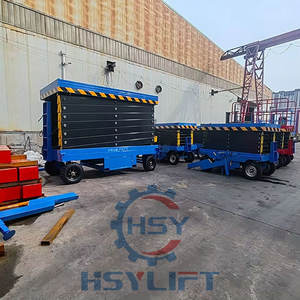 Plataforma Elevadora de Tijera Móvil de 4m y 6m con Alimentación Eléctrica, Remolcable, para Trabajo Aéreo, Precio de Fábrica - Product Image 6