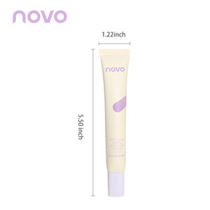 NOVOパープルアイソレーションクリーム明るい肌のトーンナチュラルソフトライトプリメイクプライマー保湿肌のトーン - Product Image 5