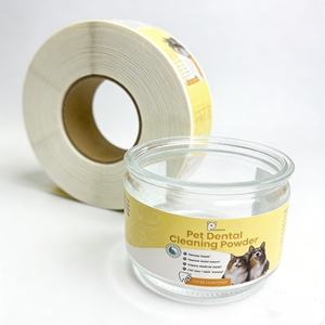 Etiquetas Adhesivas Personalizadas para Latas de Comida para Mascotas, Etiquetas Brillantes Laminadas y Duraderas para Latas de Comida para Perros y Gatos - Product Image 1