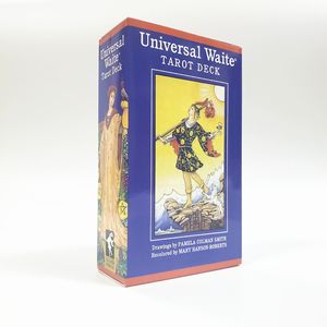 Buena calidad 12X7 <span class=keywords><strong>Universal</strong></span> Wait <span class=keywords><strong>Tarot</strong></span> con guía 78 tarjetas juego de mesa de adivinación para jugar - Product Image 2