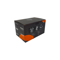 Boîte en carton ondulé grande taille, personnalisée avec logo en relief, pour l'expédition, emballage mobile, fabrication ODM
