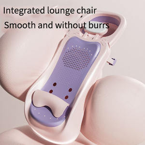 JXBNew Chaise à shampoing pour enfant en plastique PP ergonomique <span class=keywords><strong>pliable</strong></span> et écologique unique <span class=keywords><strong>avec</strong></span> bassin à shampoing et <span class=keywords><strong>coussin</strong></span> de tête en PU - Product Image 4