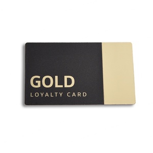 Carte de fidélité en métal haut de gamme, marque Gold Loyalty, carte de visite en acier inoxydable - Product Image 2