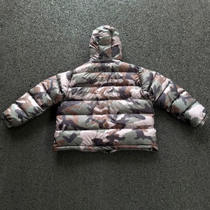 Custom Down Puffer <b>Jacket</b> <b>for</b> <b>Men</b> Hooded Design Winter Wear Oversized Warm Coat Camouflage Bubble Down <b>Jackets</b> - Product Image 2