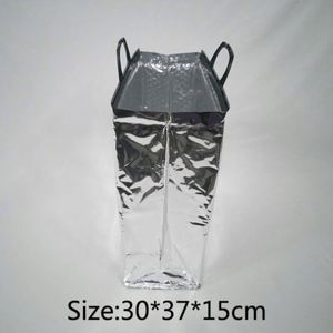 Bolsa Térmica Porta Alimentos con Logotipo Personalizado, Diseño Portátil, Aislamiento de Aluminio para Mascotas, Bolsa Refrigerante para Mariscos - Product Image 2